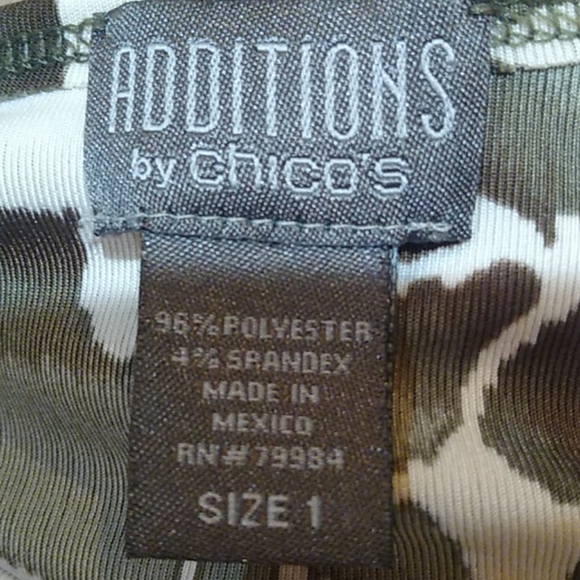 COPY - Additions By Chico's 1 Animal Print Tank Top - Picture 5 of 5